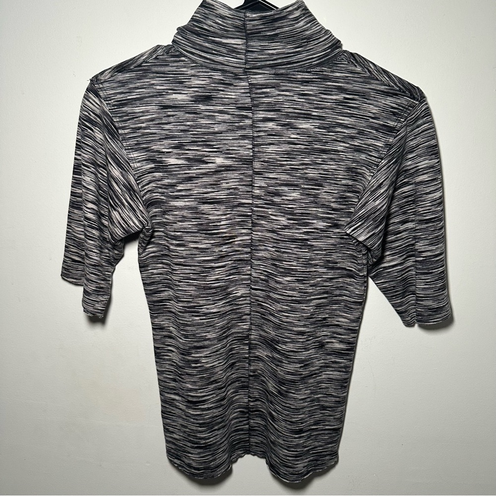 Free People Black and Gray Turtleneck Sweater - Picture 10 of 14